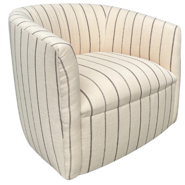 Perry Swivel Barrel Chair