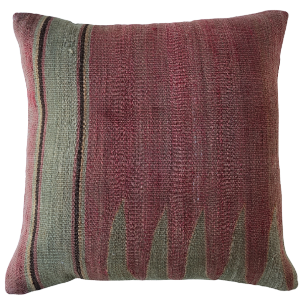 One-of-a-Kind Turkish Rug Pillow #24