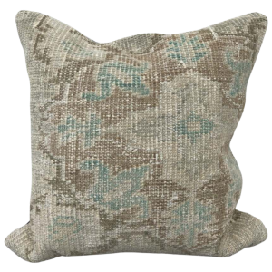 One-of-a-Kind Turkish Rug Pillow #2