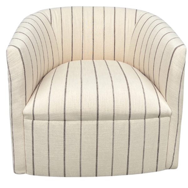 mid-century modern swivel chair