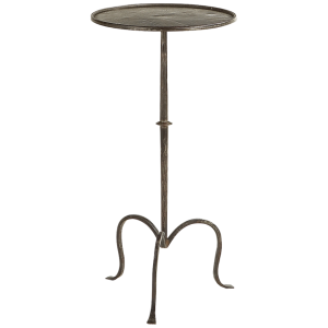 Aged Iron Martini Table