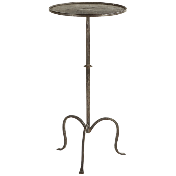 Aged Iron Martini Table