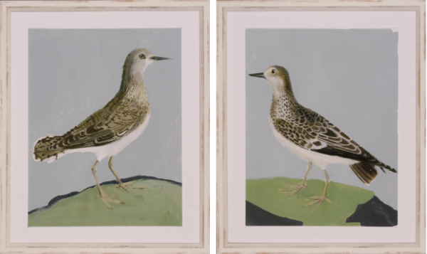 Water bird print, pairs with By the Sea