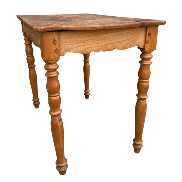 Elegant French Fruitwood accent table