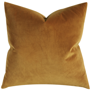 Velvet Pillow (Gold)