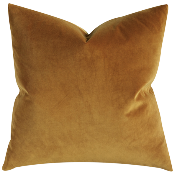 Velvet Pillow (Gold)