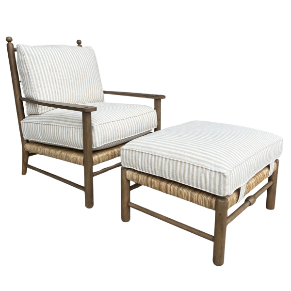 Luxury June Rush Ottoman