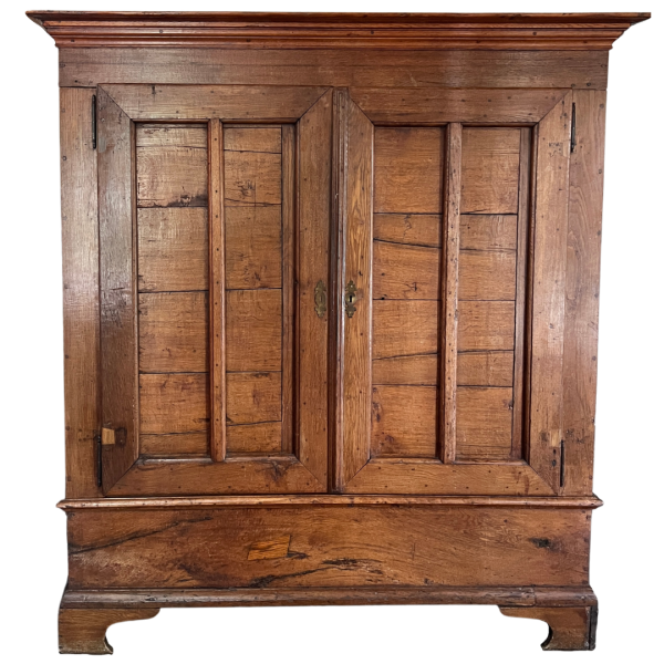 Belgian Oak Armoire Cabinet