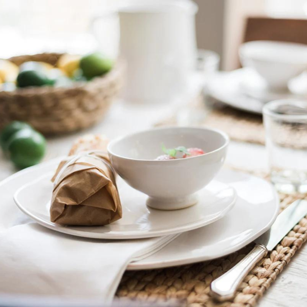 Exposed edge tapas bowl for serving