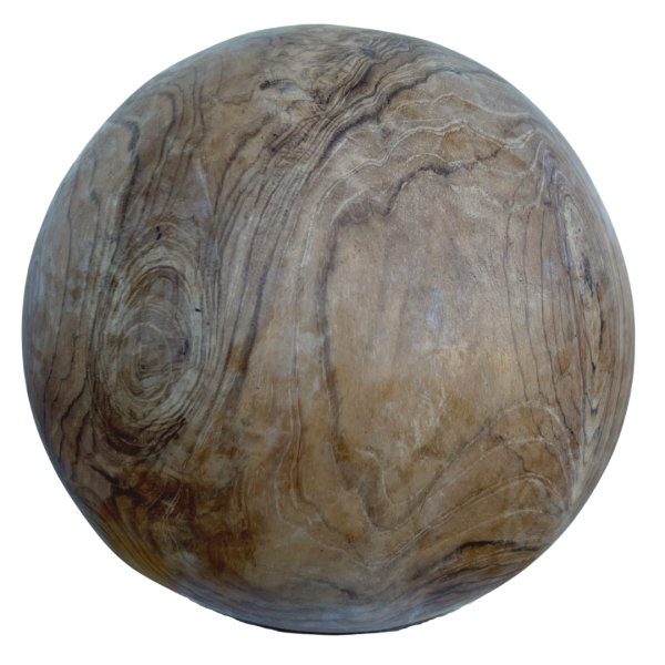 Organic teak root decor piece