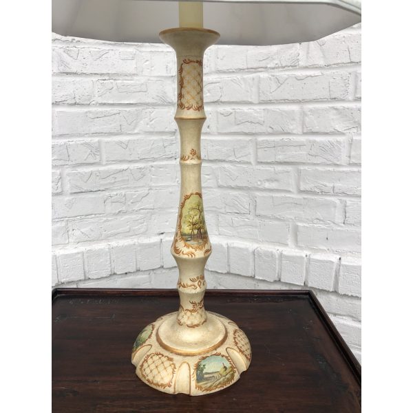 Traditional candlestick lamp