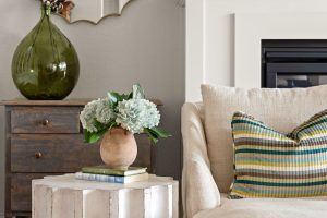 Fresh Modern Living Room Styled by Laura Ramsey Interiors