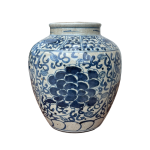 Vase With Floral Motif