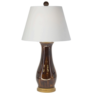 Charlie West Renaissance Table Lamp in Cognac