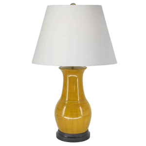 Charlie West Honey Table Lamp in Ochre