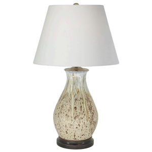 Charlie West Dawson Table Lamp in Toasted Marshmallow