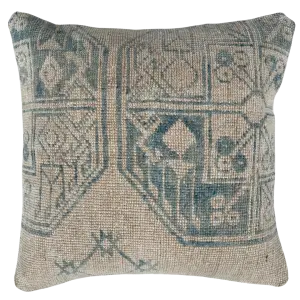 One-of-a-Kind Turkish Rug Pillow #7