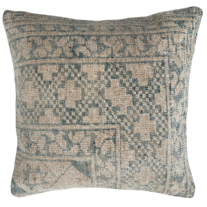 One-of-a-Kind Turkish Rug Pillow #9