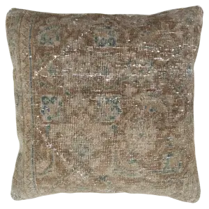 One-of-a-Kind Turkish Rug Pillow #14