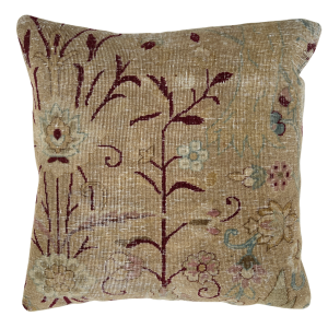 One-of-a-Kind Turkish Rug Pillow #1