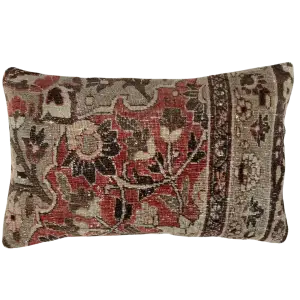 One-of-a-Kind Turkish Rug Pillow #3