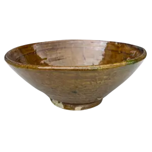 Moroccan Amber Tamegroute Bowl #2