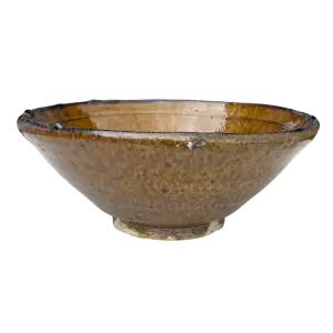 Moroccan Amber Tamegroute Bowl #1