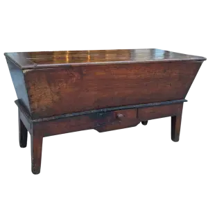 French Oak Dough Bin Table