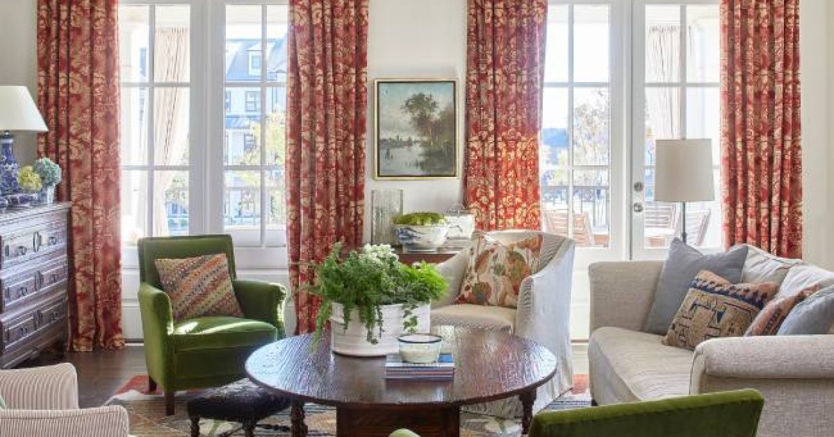 Designer approved upgrades make this living room look luxurious