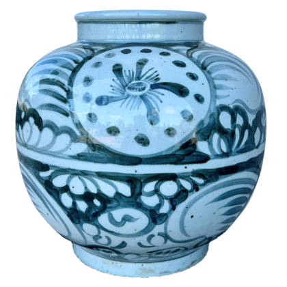 Jar with Sunflower Motif