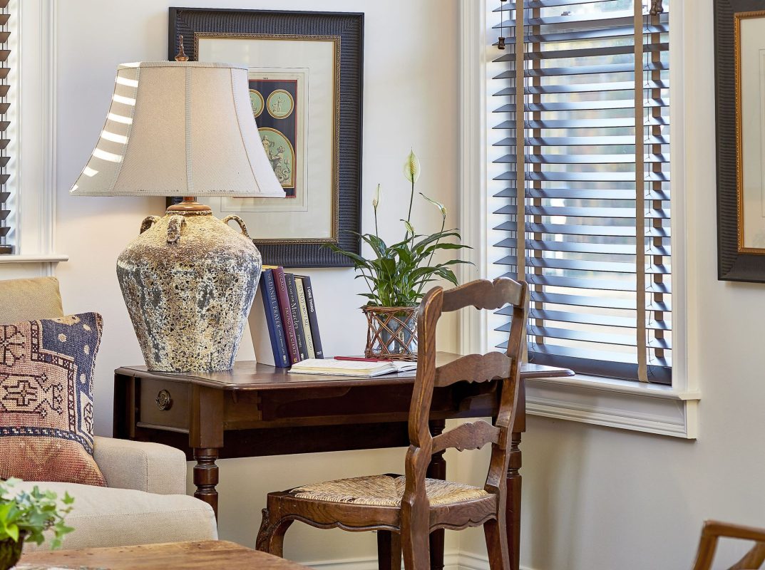 Cozy mixed wood nook Cozy mixed wood nook by Laura Ramsey Interiors