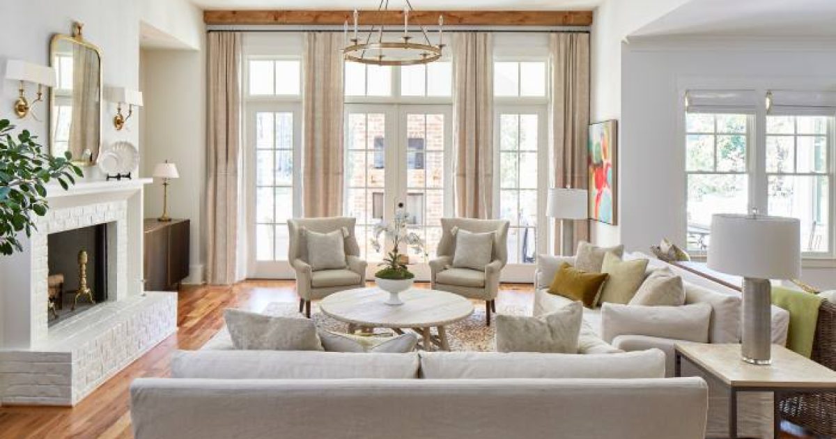 layered lighting by Laura Ramsey Interiors